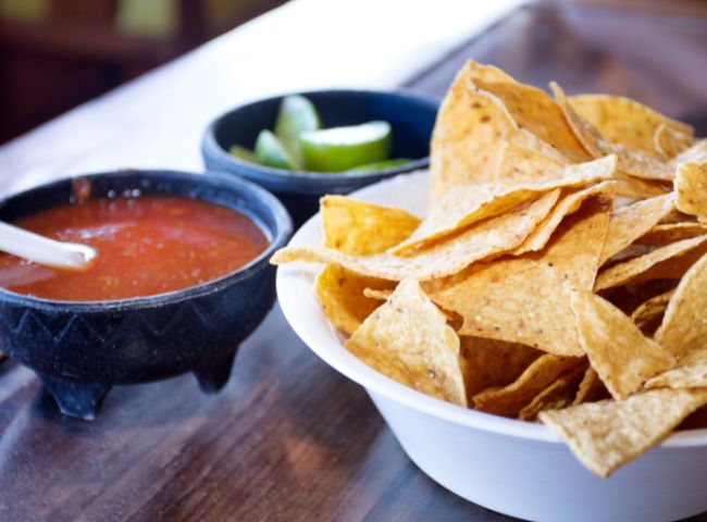 Fried roasted & salsa chips Twin Peaks menu twin peaks menu with prices twin peaks restaurant