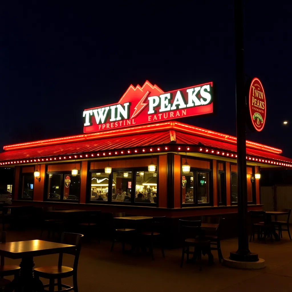 Twin Peaks Menu 2025