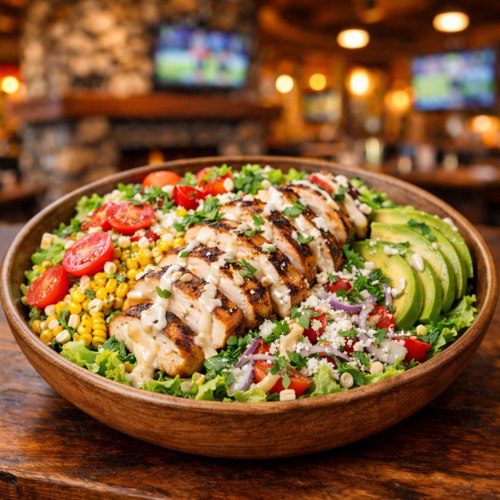 TWIN PEAKS MENU WITH PRICES , TWIN PEAKS HOT SALADS, TWIN PEAKS CHICKEN