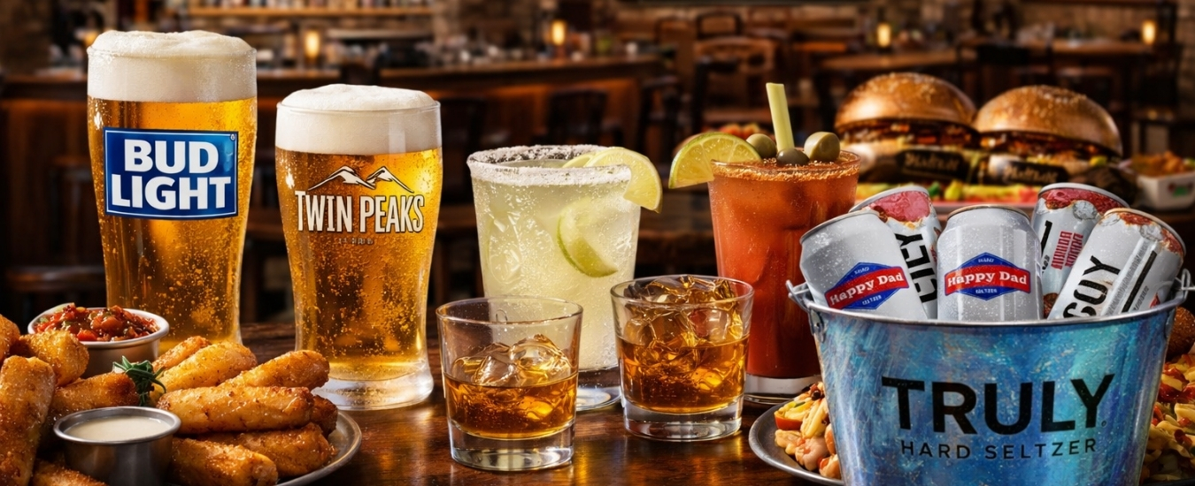 twin peaks happy hour twin peaks menu with prices